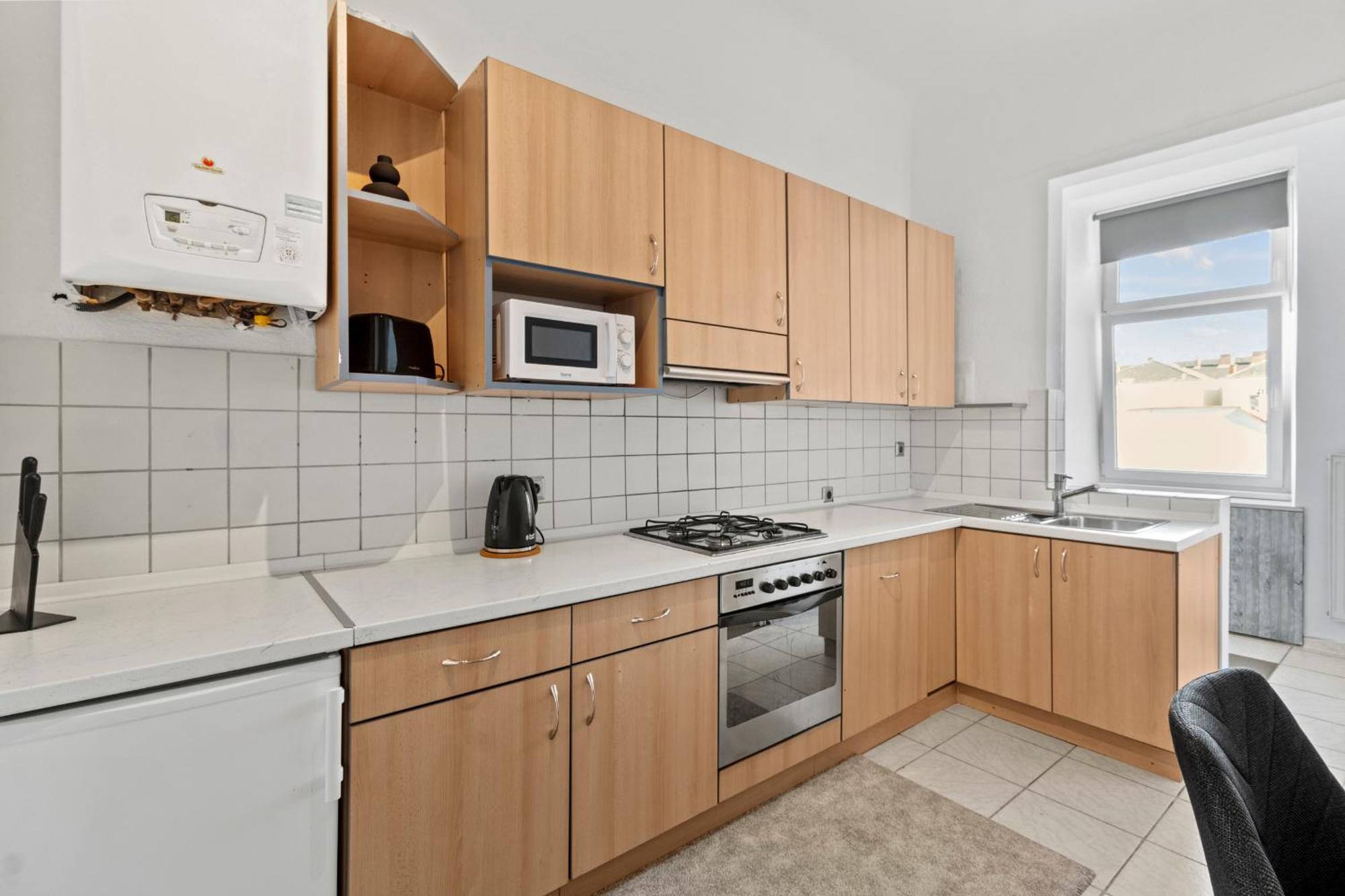 Balcony Apartment, 4 Min To U3 Zipperer Strasse Вена Экстерьер фото